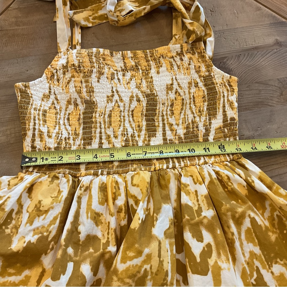 Anthropologie Cleobella Shae Ikat‎ Smocked Tiered Dress - Picture 11 of 12